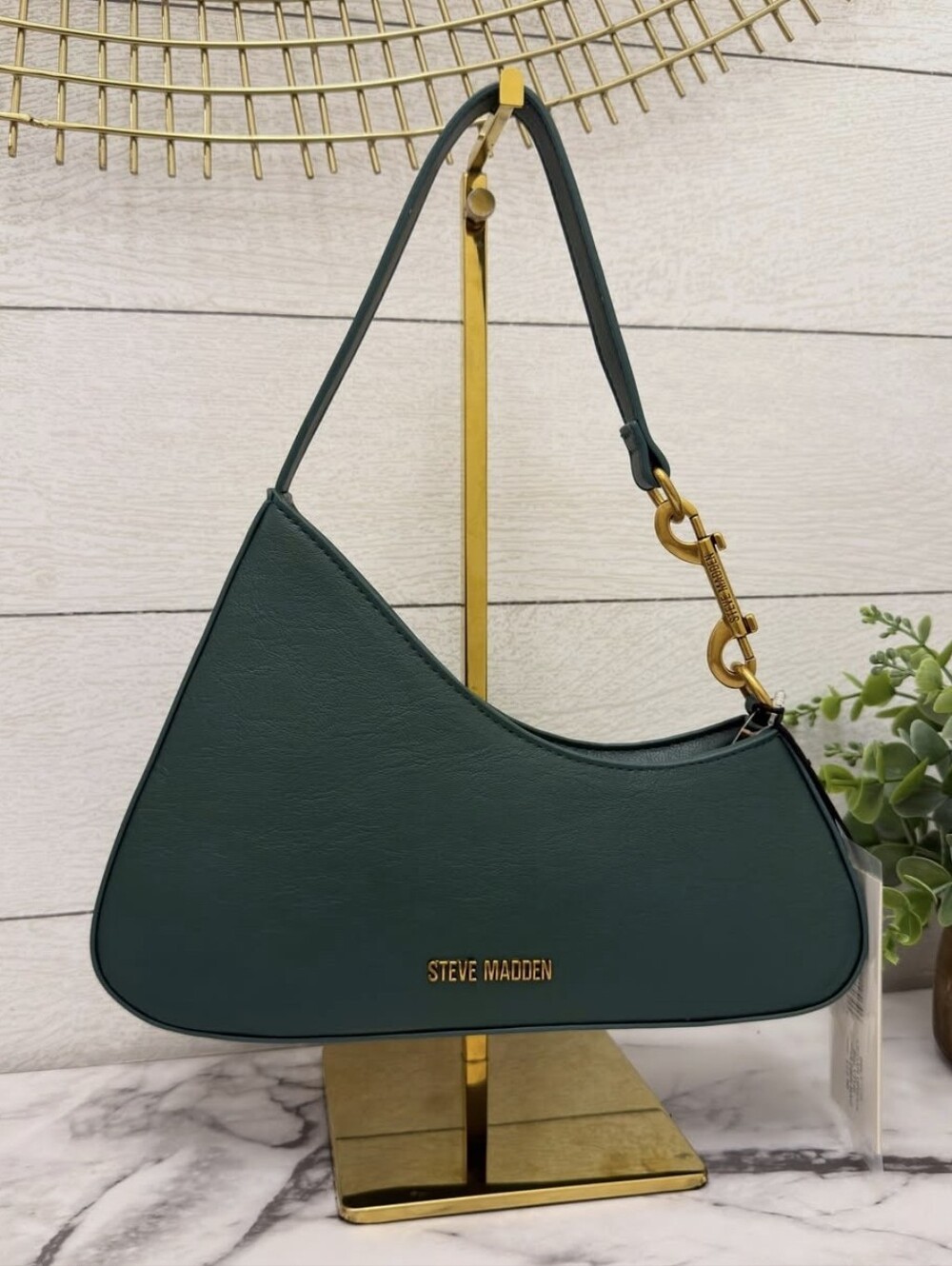 Steve Madden Dark Green Shoulder Bag